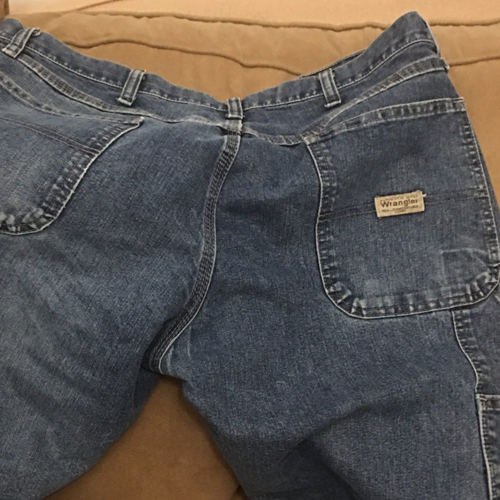 Men’s wrangler carpenters jeans size 36x30